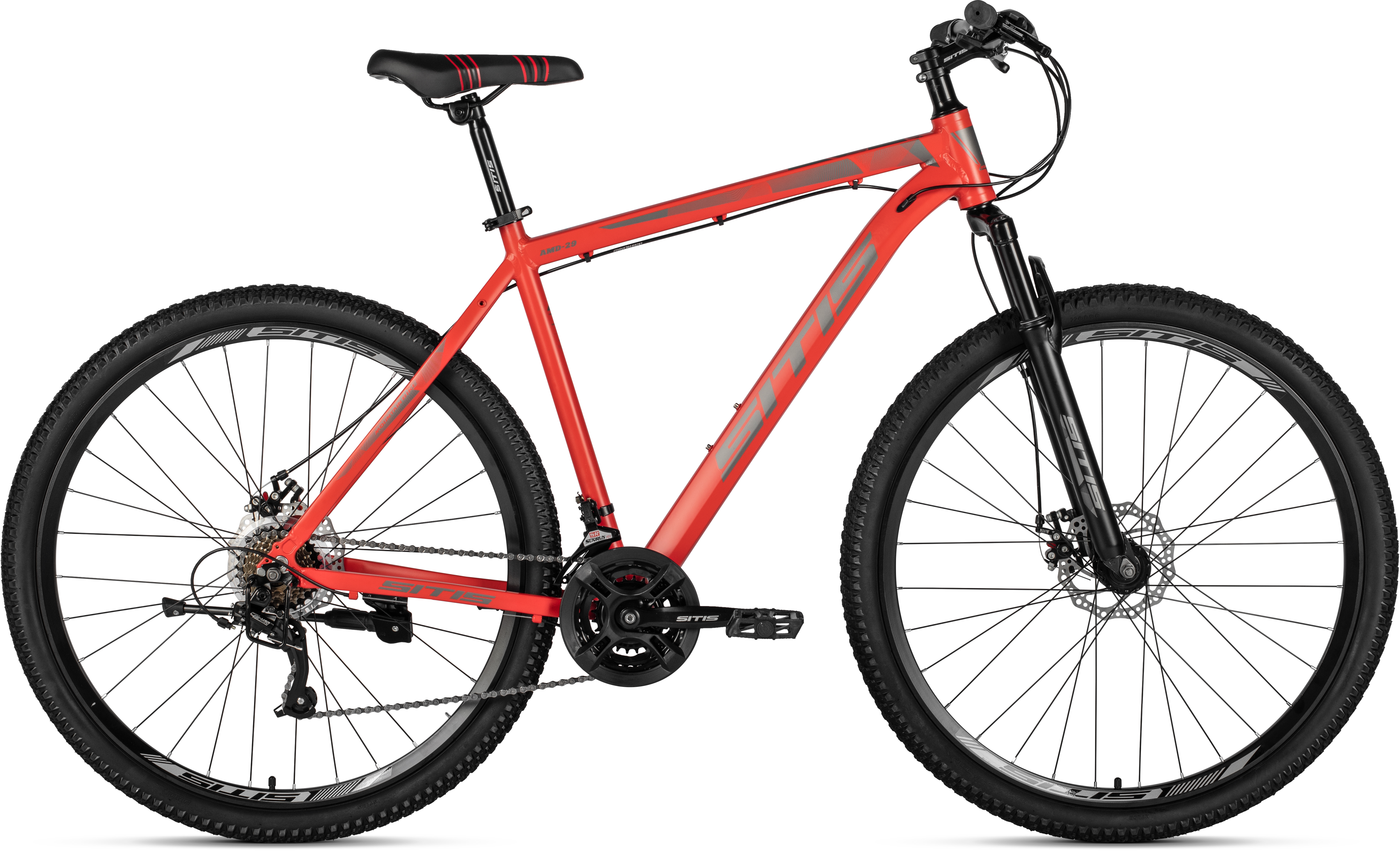 Велосипед SITIS AMD 29" (2025) Red-White