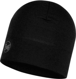Шапка BUFF MIDWEIGHT MERINO (23/24) Solid Black