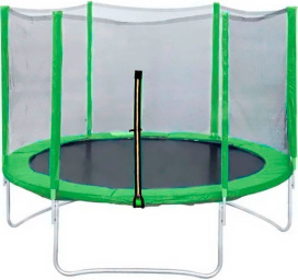 Батут DFC Trampoline Fitness 16 футов, наружн. сетка (488 см)