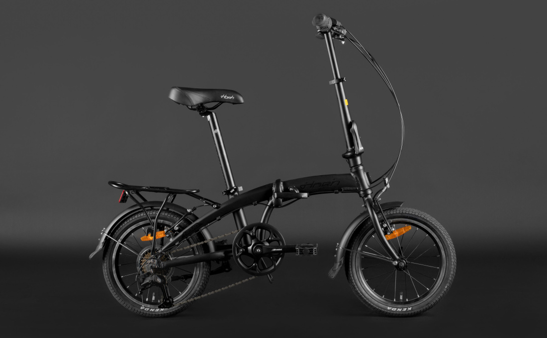 Велосипед HORH NEMO 7SP VB 16" (2025) Black-Grey