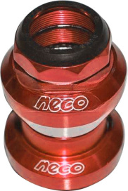 Рулевая колонка NECO H861NW 1 1/8" резьбовая MTB, ATB, самокатов красный