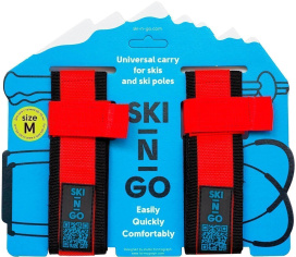 Липучки для лыж SKI-N-GO Red