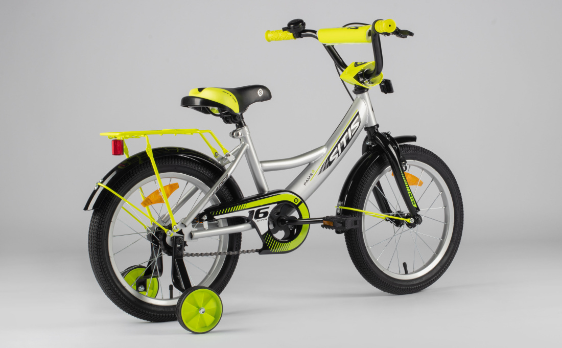 Велосипед SITIS PAMS 16" (2024) серебристый