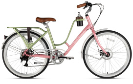 Велосипед HORH Siesta 26" (2025) Light Green-Pink