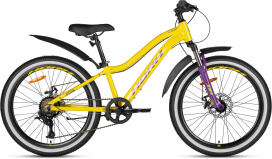Велосипед HORH LIMA 24" (2025) Yellow-Purple