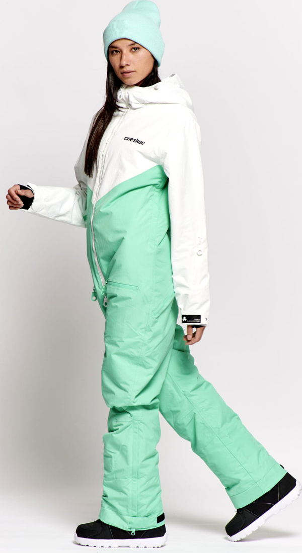 Комбинезон женский ONESKEE MARK VII Green-White
