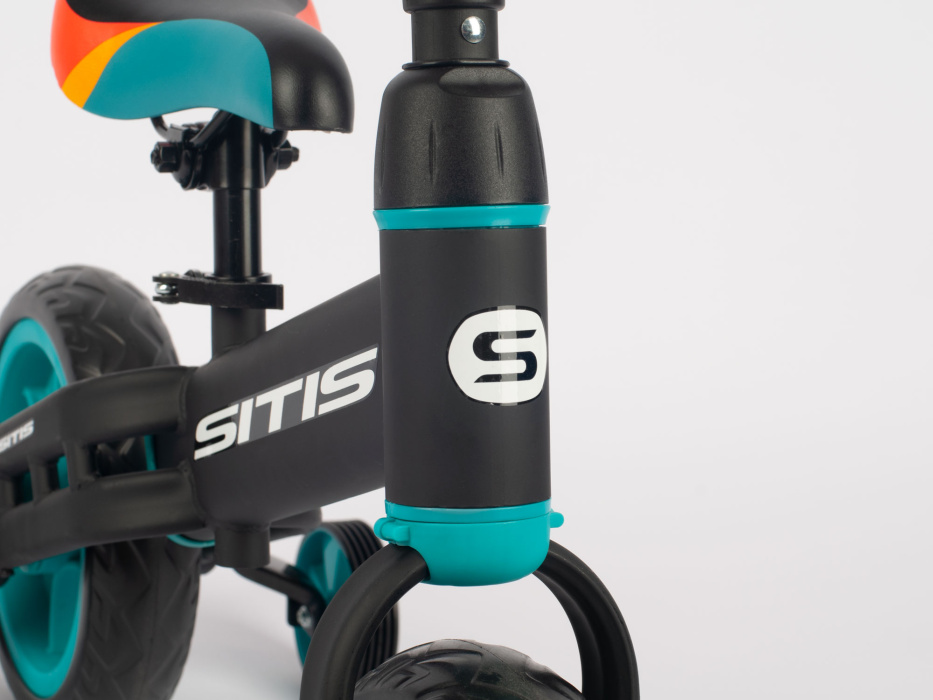 Беговел-велосипед детский 2 в 1 SITIS RUNNER Blue