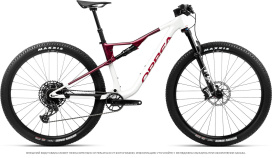 Велосипед MTB Orbea OIZ H20 белый-бордовый