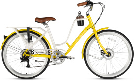 Велосипед HORH Siesta 26" (2025) Yellow-White