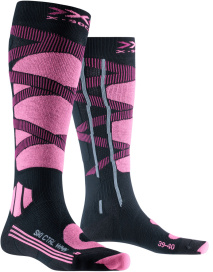 Носки X-BIONIC SKI CONTROL 4.0 WMN (24/25) Opal Black-Magnolia Purple