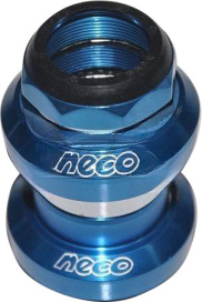 Рулевая колонка NECO H861NW 1 1/8" резьбовая MTB, ATB, самокатов синий