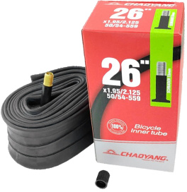 Велокамера Chaoyang 26×1.95/2.125 A/V 48 BUTYL TUBE in a box