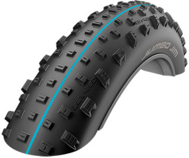 Велопокрышка SCHWALBE Jumbo Jim 26x4,0" Performance Folding 100-559 B/B-SK HS466 Addix 67EPI EK 