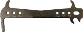 BikeHand YC-503H Индикатор износа цепи размера ниппелей