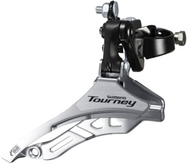 Переключатель передний SHIMANO Tourney TY300 нижн. тяга, хомут 31,8 для 42T