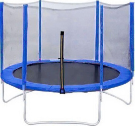 Батут DFC Trampoline Fitness 12 футов, наружн. сетка (366 см)