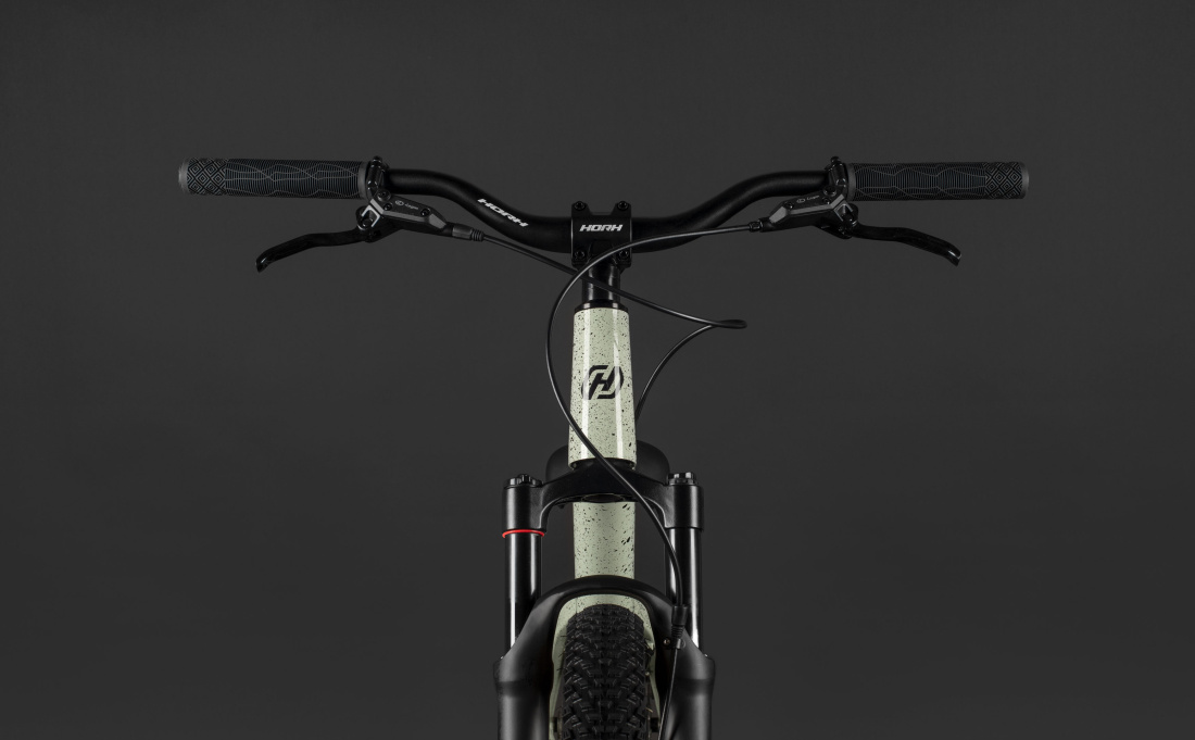Велосипед HORH STAKE SS 26" (2025) Grey-Black-Orange