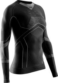 Футболка женская X-BIONIC ENERGY ACCUMULATOR LIGHT SHIRT LS (24/25) Black-Light Grey