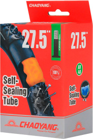Велокамера Chaoyang 27,5×2.10/2.25 A/V 48 BUTYL TUBE with sealant in a box
