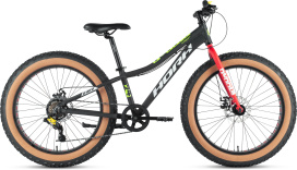 Велосипед HORH BUBBLE 24" (2024) Black-Red