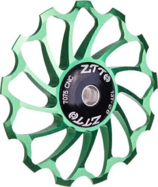 Ролик для заднего переключателя ZTTO 13T Green