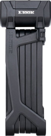 Замок складной ETOOK ET510L 900x5mm 1054g Black велосипедные замки