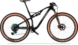 Велосипед MTB Wilier URTA Sram XX SL AXS 1x12, FOX FS SC Miche K1 черный матовый